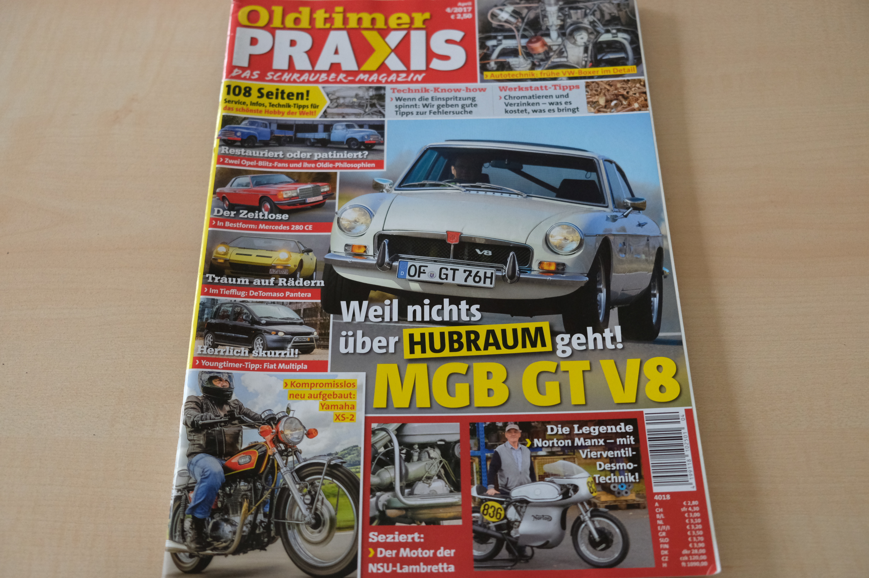 Deckblatt Oldtimer Praxis (04/2017)